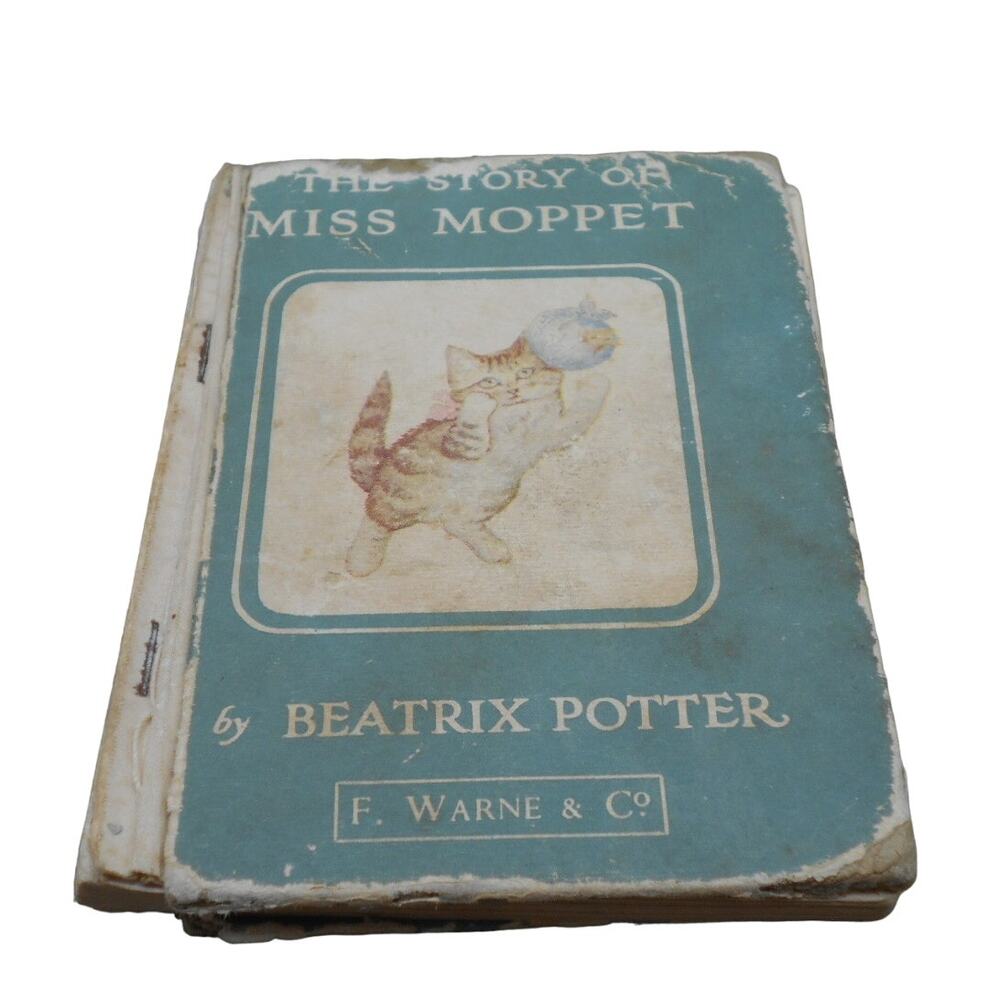The Story of Miss Moppet Beatrix Potter F. Warne & Co Antique Undated